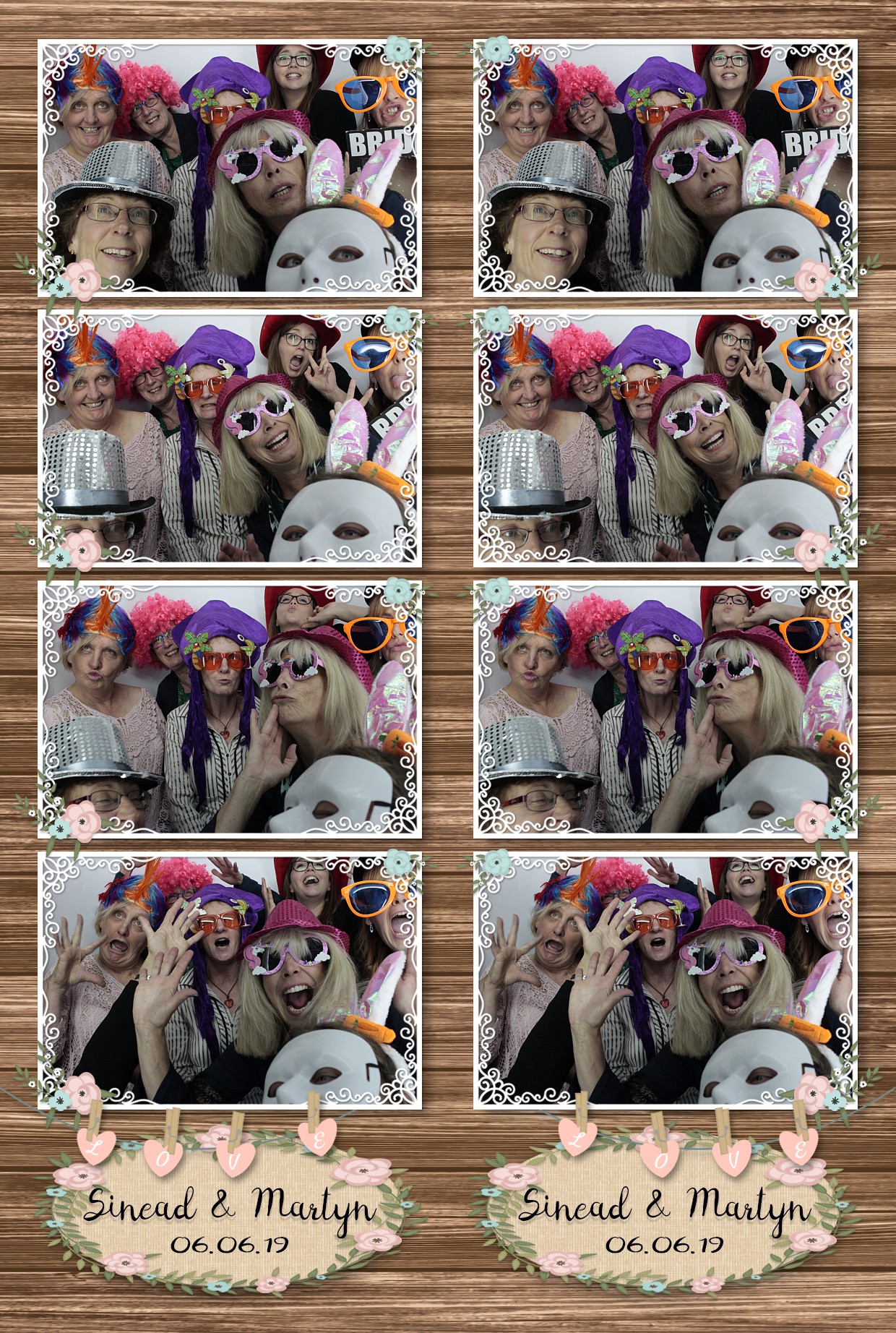 Sinead and Martyn's Wedding | View more photos from the event at gallery.myphotoboothexperience.co.uk/u/MyPhotoBoothExperienceLtd/Sinead-and-Martyns-Wedding